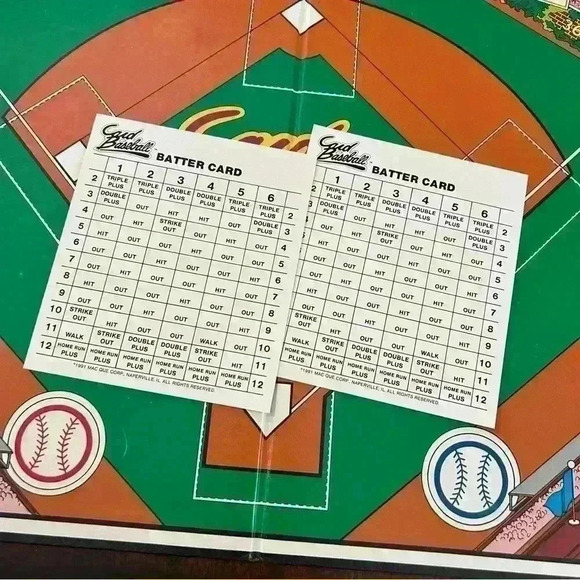 Vintage 1991 Card Baseball Board Game Select Creations MLB - Complete - Picture 11 of 13